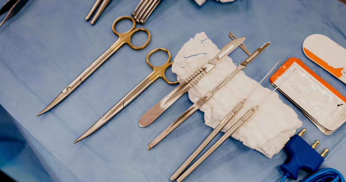 preservação dos instrumentais cirúrgicos