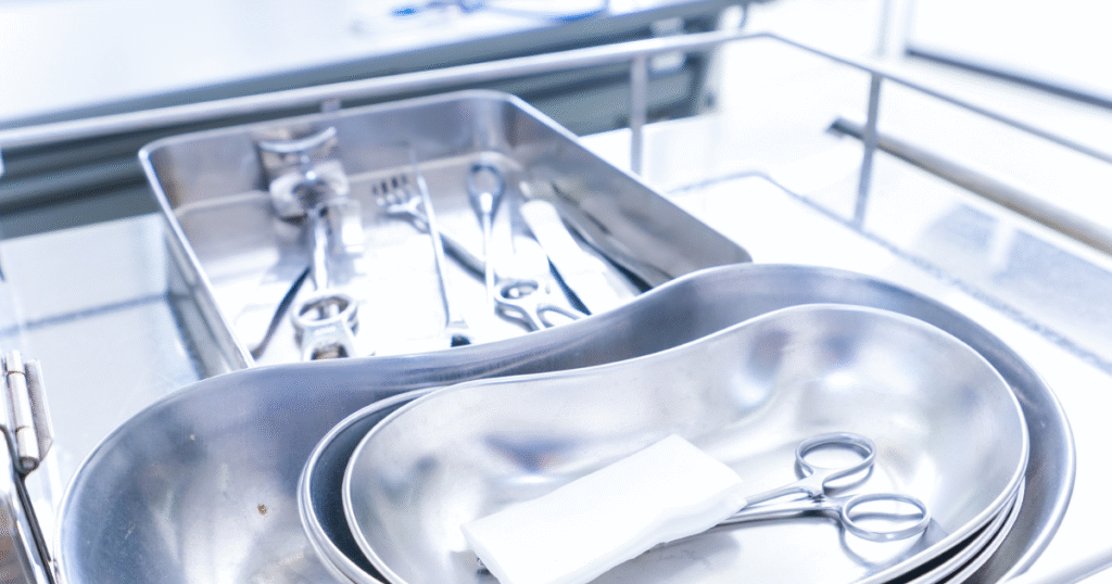 esterilização de kit cirúrgicos